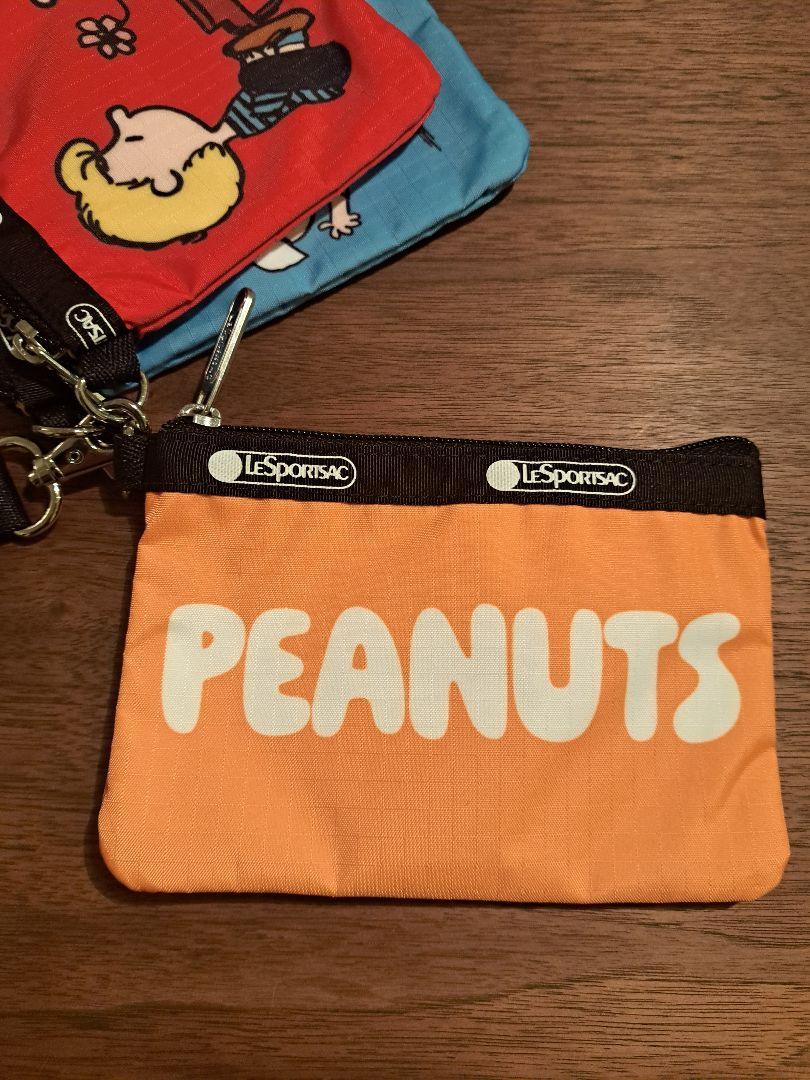 【お値下げしました】PEANUTS×Lesportsac Pouch set