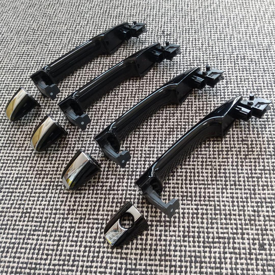 美品 プリウス30 トヨタ純正 コンビ ハーフメッキドアハンドル 1台分
