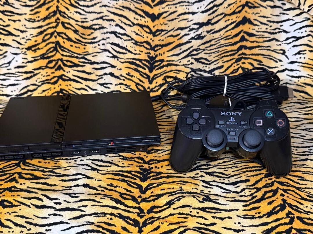 【PS2】本体 SCPH-75000 コントローラー付き　メンテナンス済み
