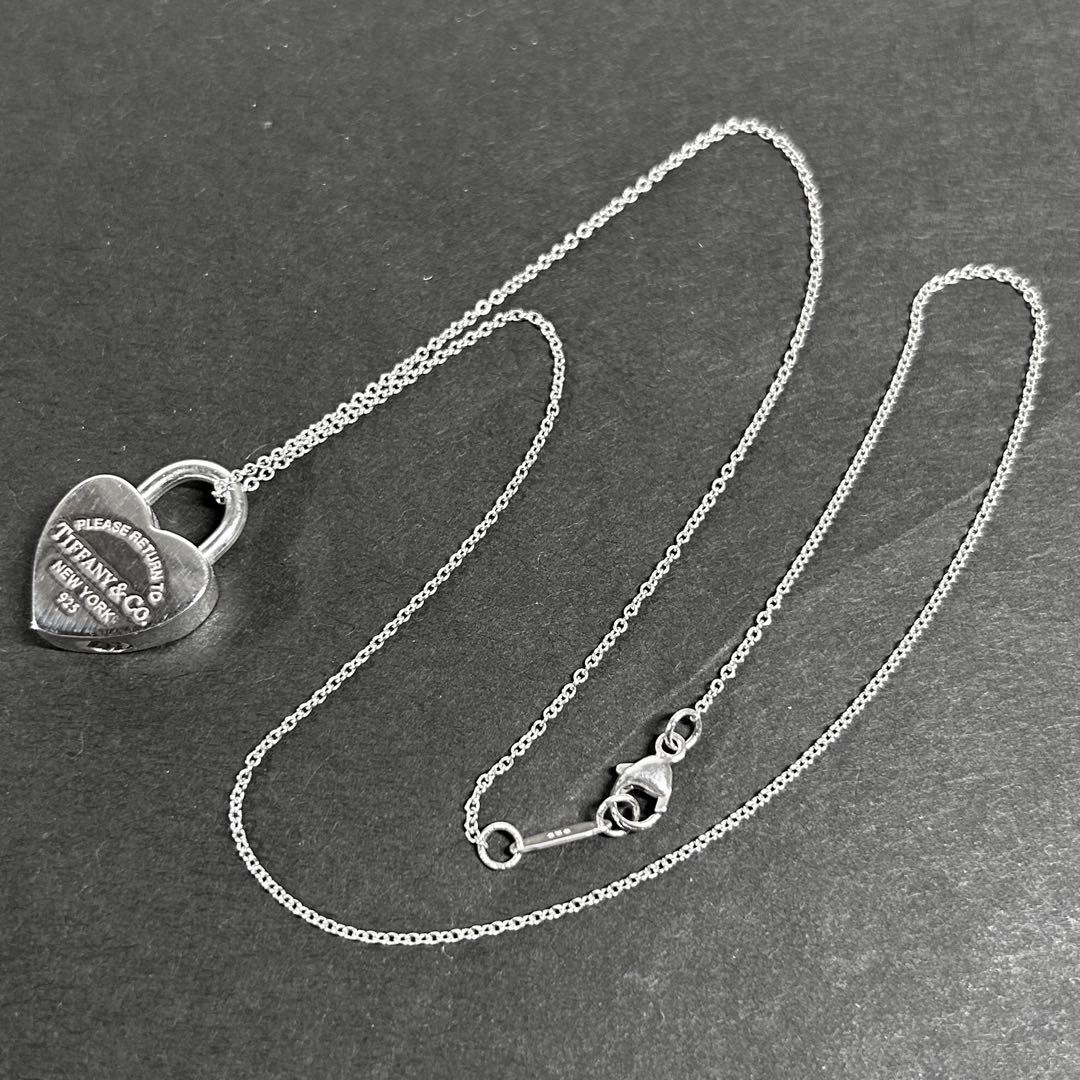 TIFFANY&Co. ティファニー カデナ ロック ネックレス シルバー
