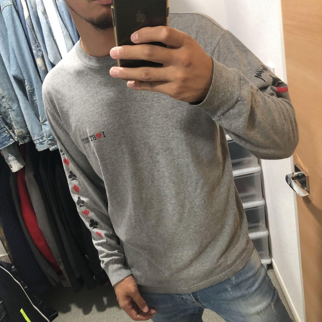 値下げ STUSSY ロンT M