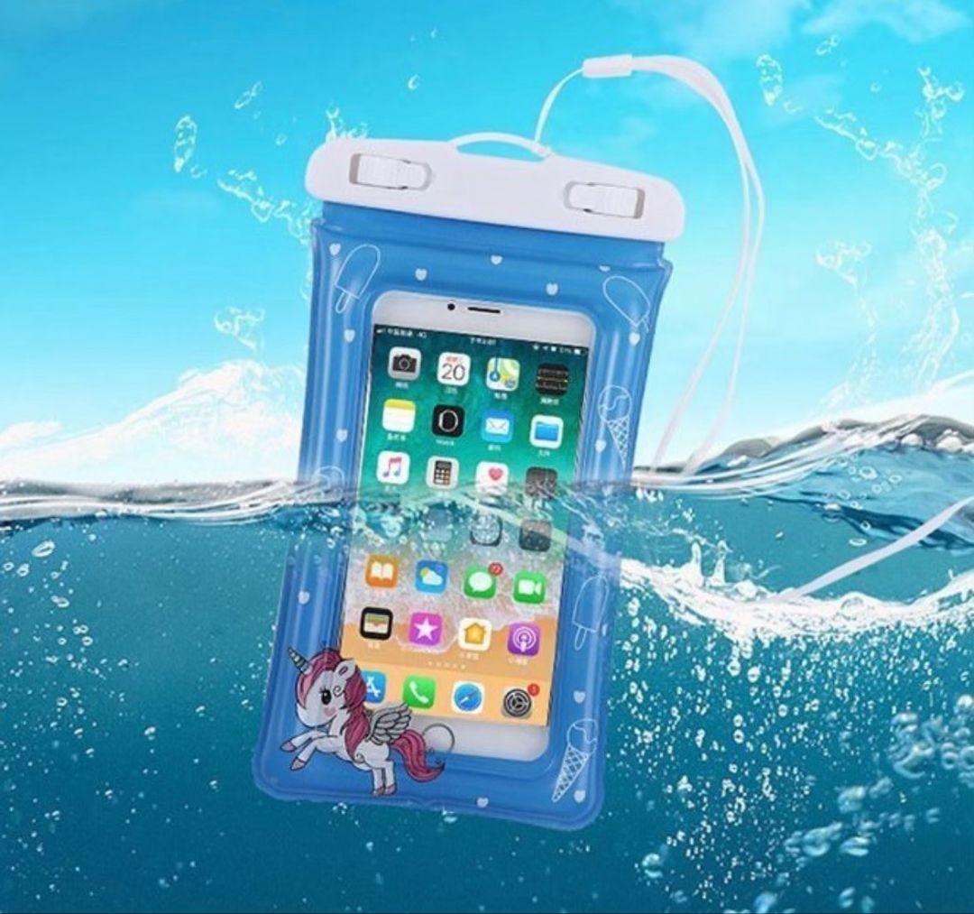 水に浮く防水ケース【ブルーユニコーン】 - メルカリ 水に浮く防水ケース【ブルーユニコーン】 - メルカリ