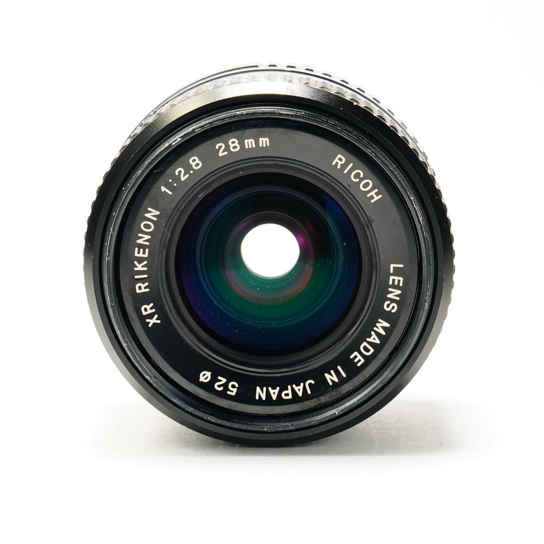 【伝説の富岡光学製】動作◎ XR RIKENON 28mm f2.8 378
