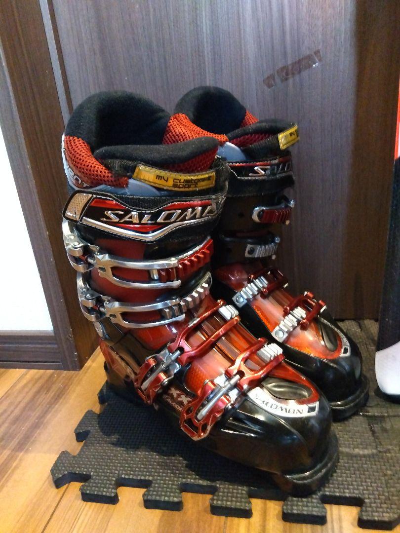 人気機種‼️ROSSIGNOL/学生・大人用/スキーセット/メンテ・WAX済み✔