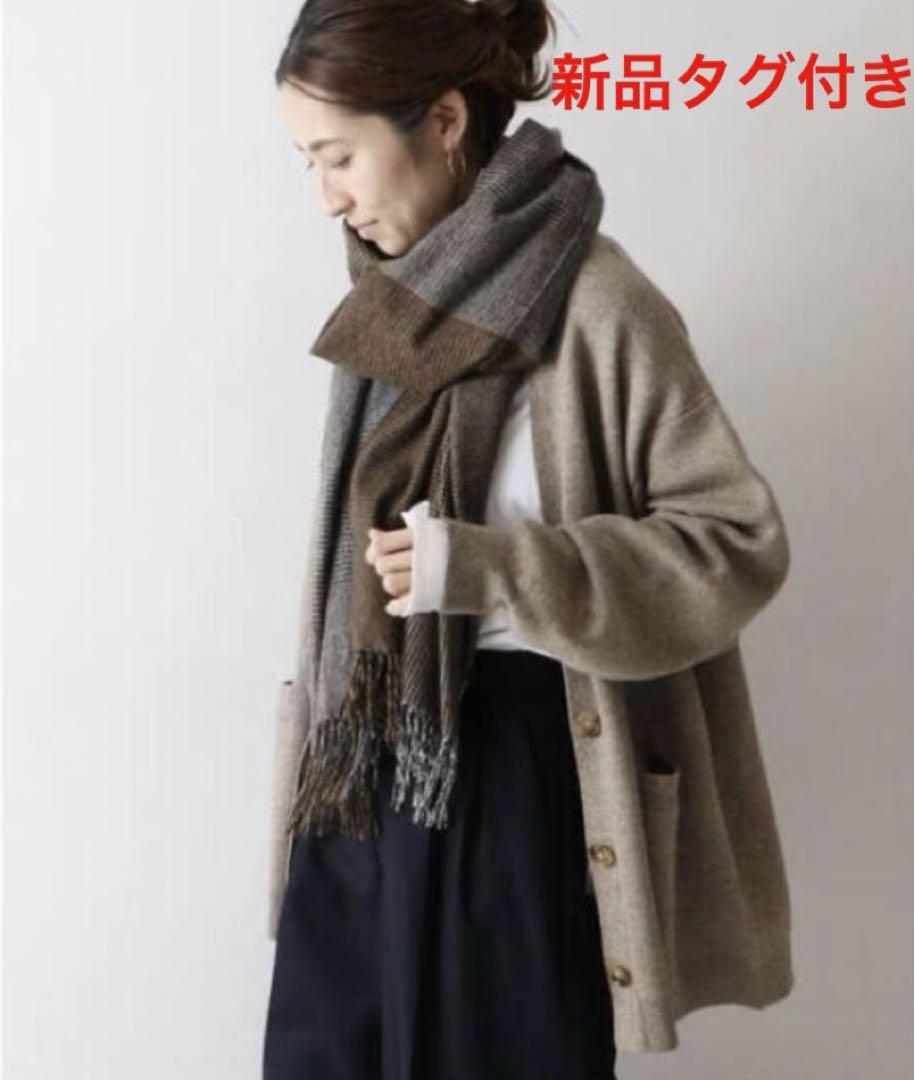 [新品タグ付き] ☆希少☆日本別注カラー ジョンストンズ カシミヤ大判ストール