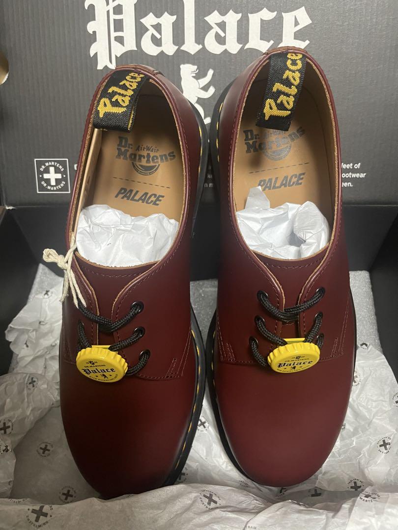 即完売激レア Dr. Martens PALACE コラボ 3 ホール シューズ DR. MARTENS X PALACE SS25｜