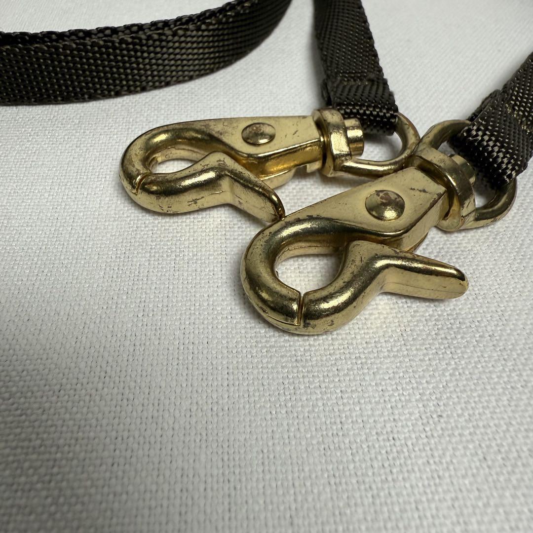 ゆぅきぃ様美品】ポーター リバティー ショルダー カーキ金ボタン ウォレット.