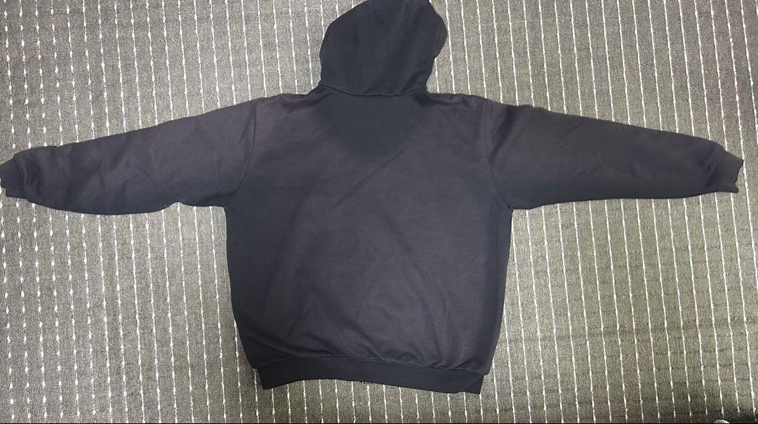 フェード抜群 carhartt ジップパーカー zip ブラック ボロ boro