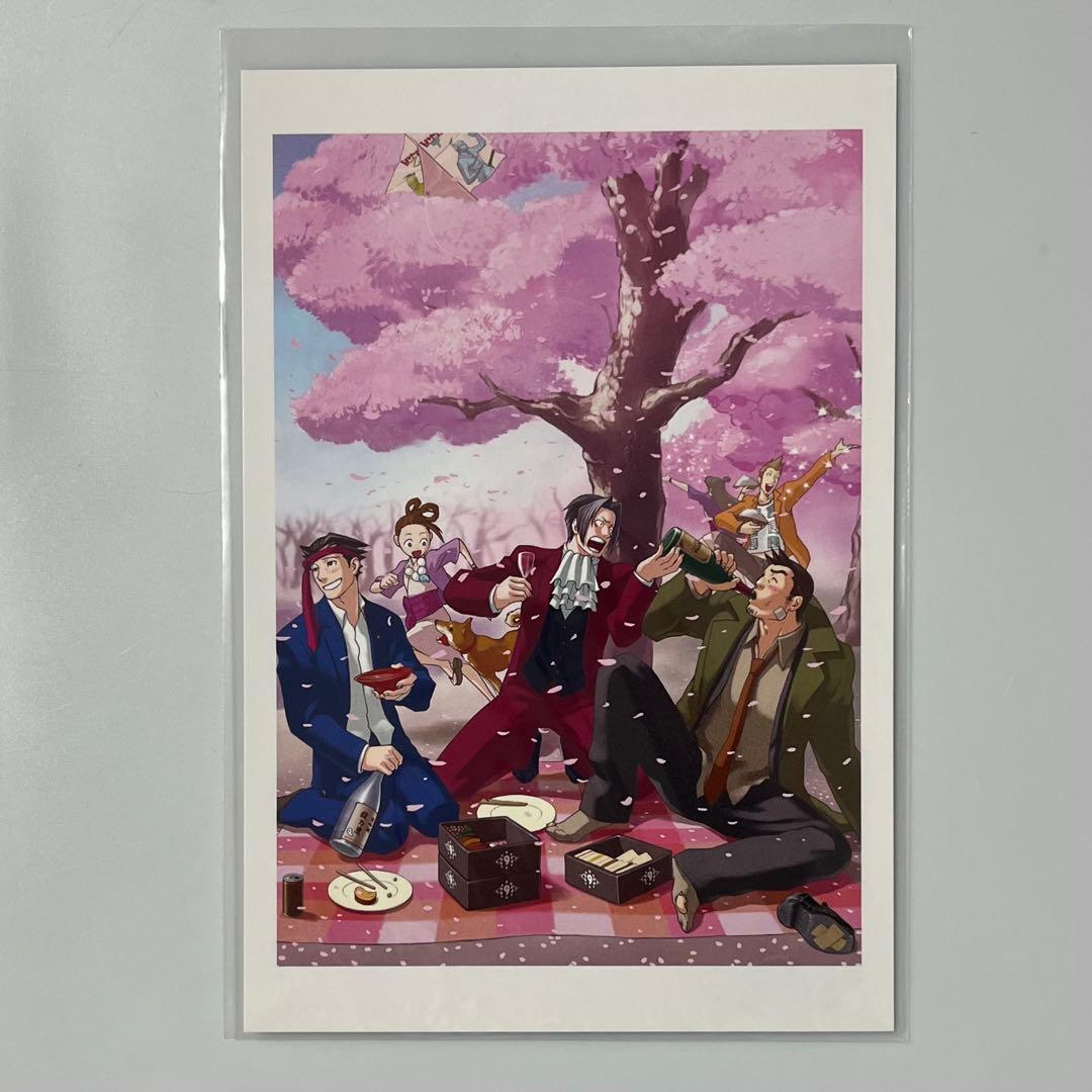 逆転裁判 ポストカード 御剣怜侍 成歩堂龍一 - メルカリ