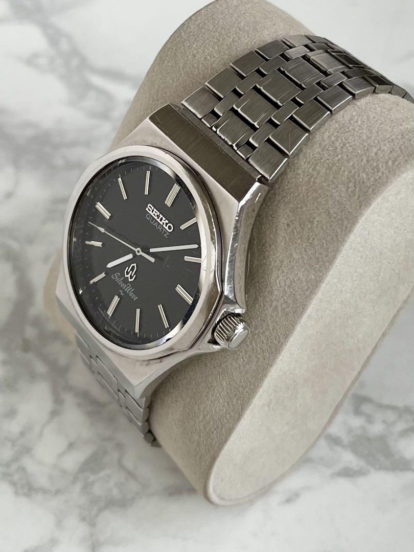 SEIKO シルバーウェーブ　稼働品　ビンテージ　腕時計　千鳥格子　ノンデイト SEIKO シルバーウェーブ 千鳥格子 ノンデイト ビンテージ腕時計