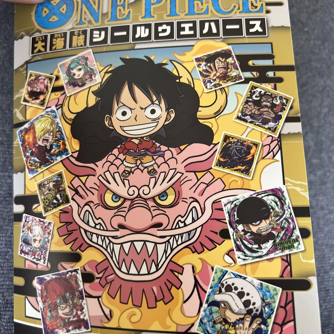 ONE PIECE シールコレクション クリアファイル