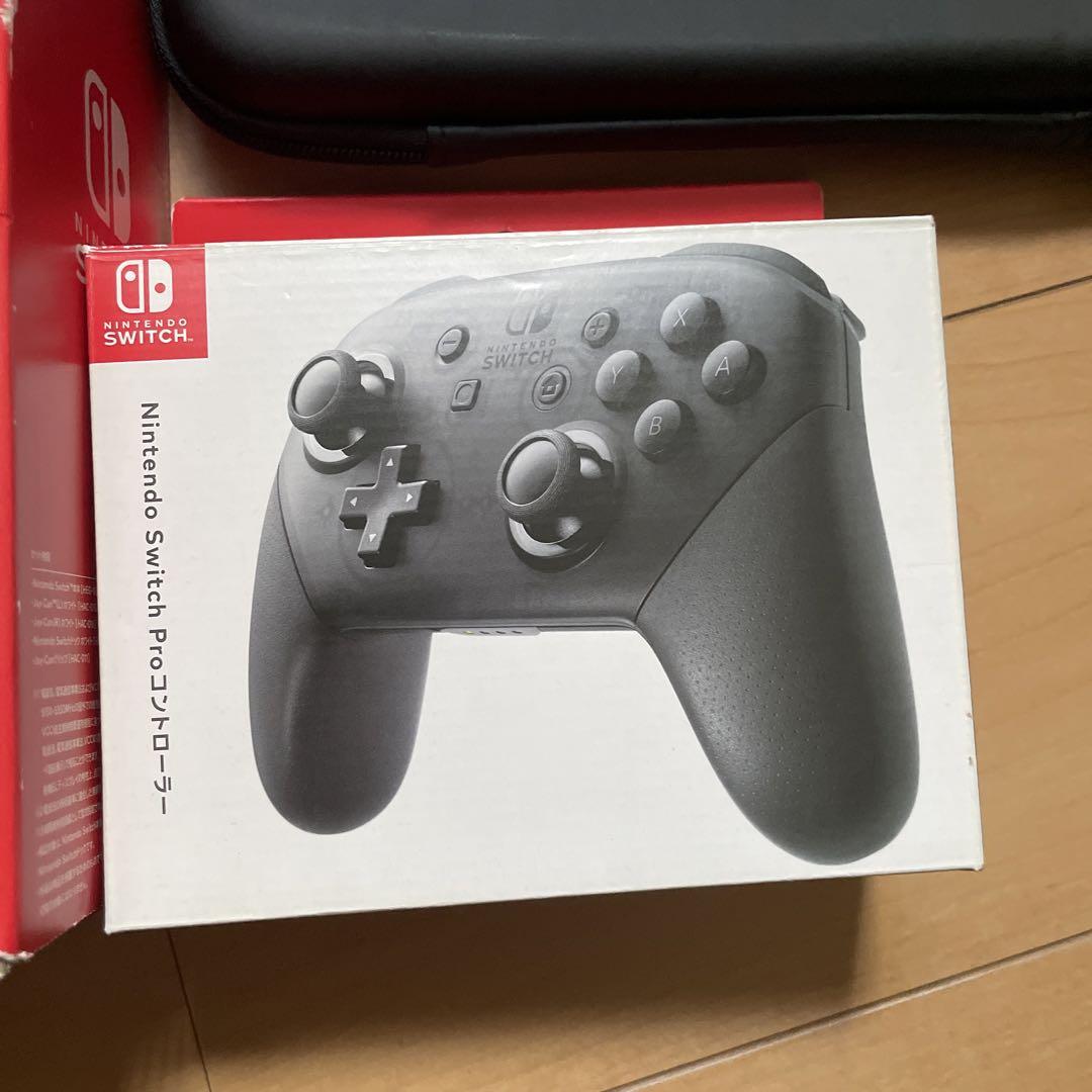 有機EL JCホワイト ニンテンドーSwitch 純正プロコン付 Nintendo