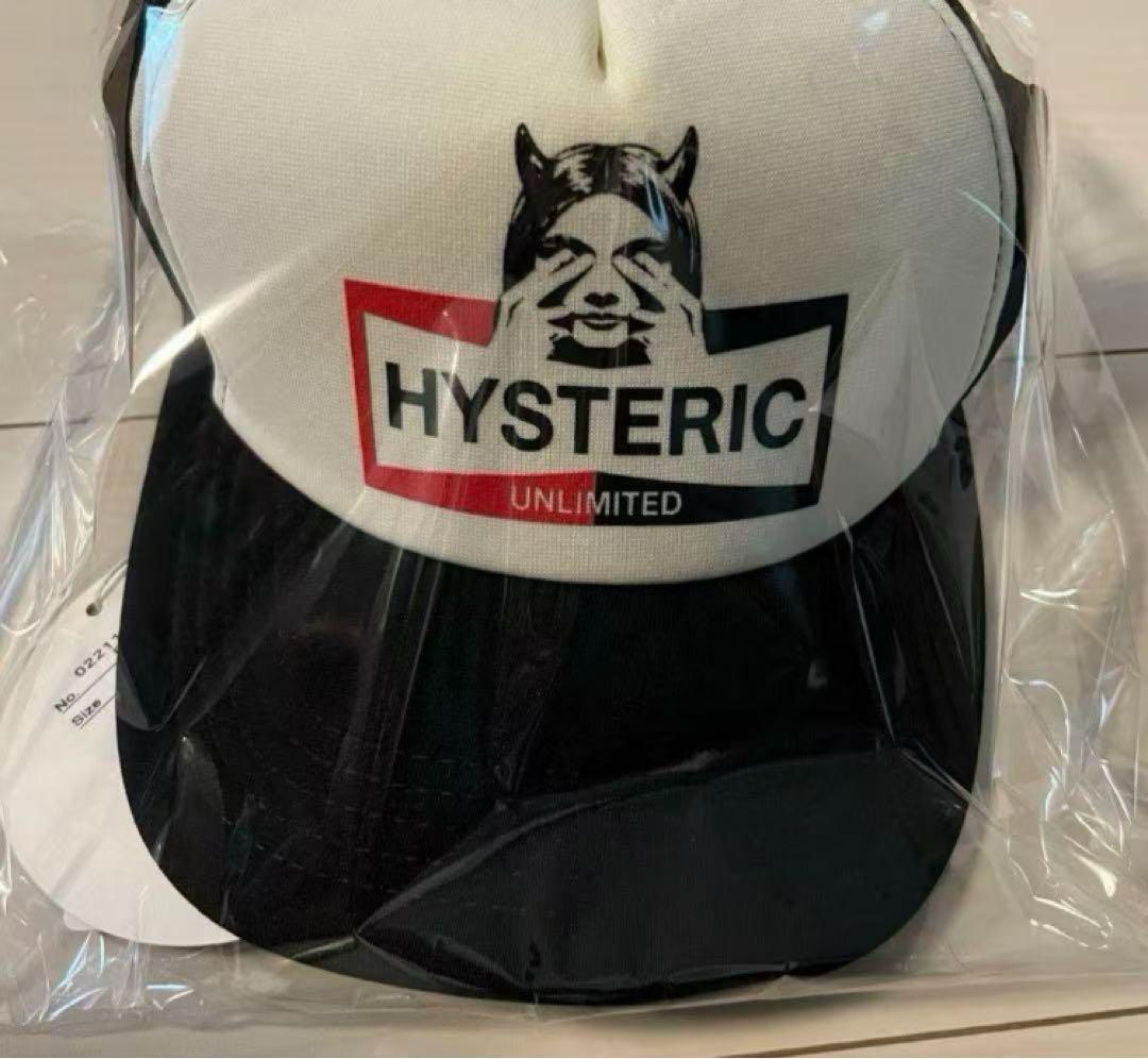 新品ヒステリックグラマー HYSTERIC GLAMOUR メッシュキャップ！@