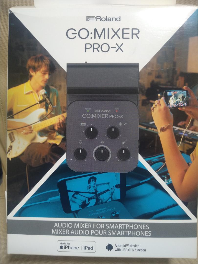 Roland GO:MIXER PRO-X  ポータブル・ミキサー