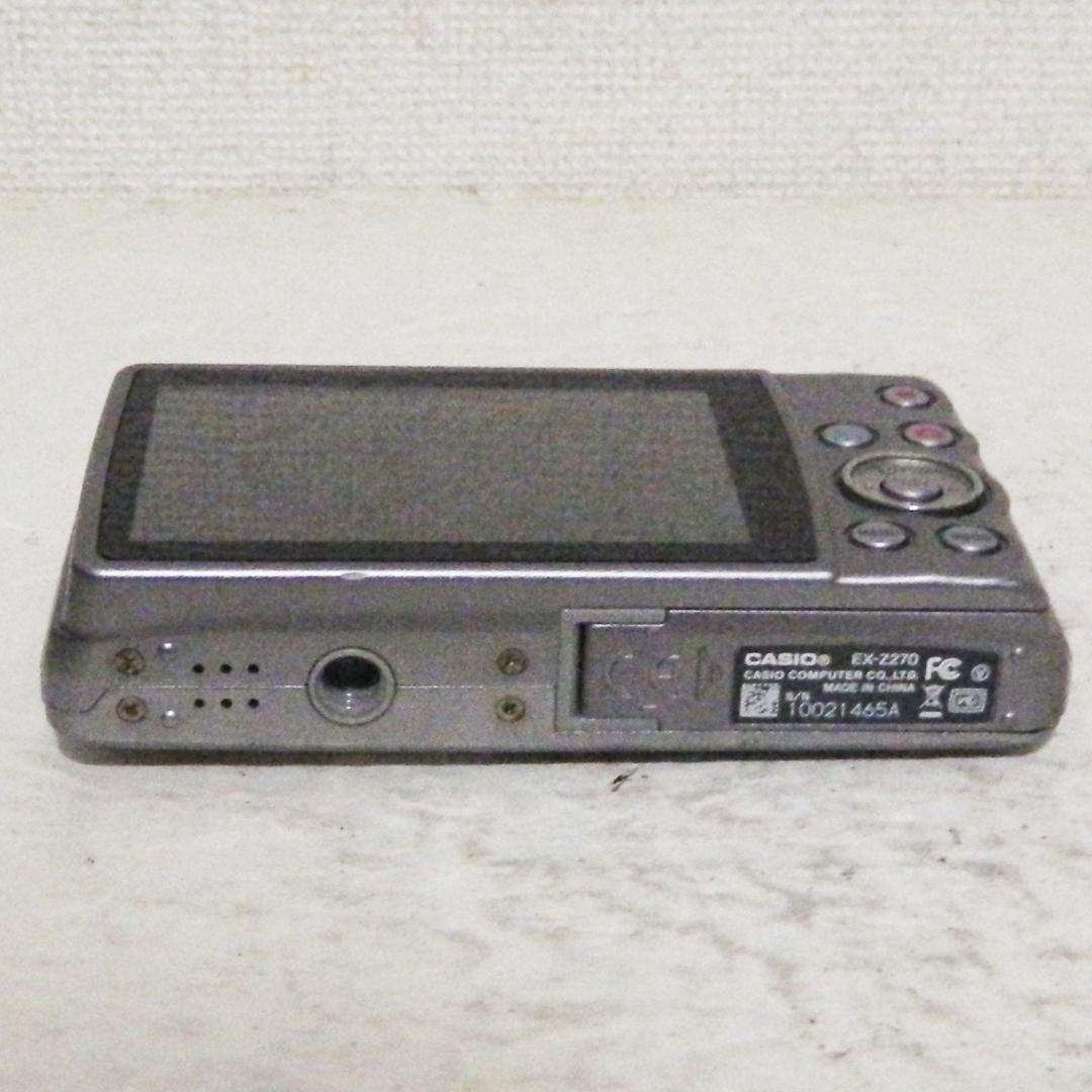 動作品 CASIO EXILIM EX-Z270 1010万画素 SDカード仕様 - メルカリ