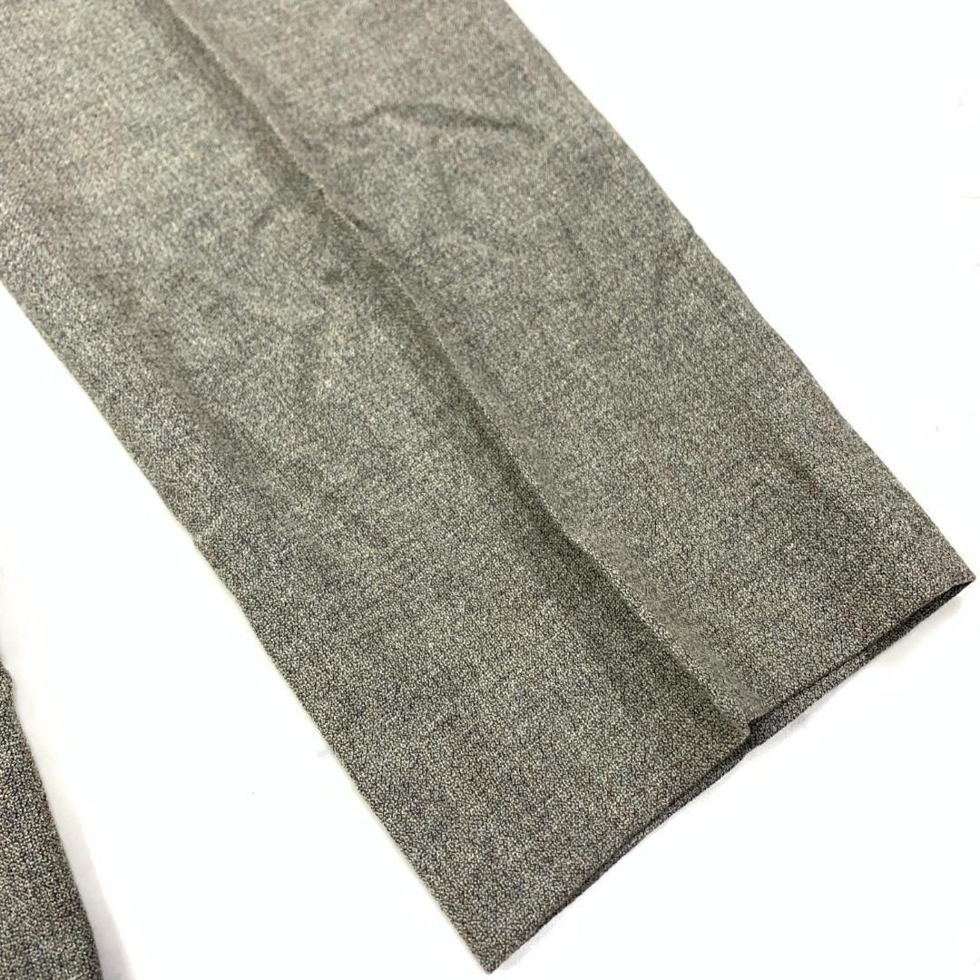 ジュンアシダ スラックス ウール パンツ グレー 88 L相当 C1782 ジュンアシダ スラックス ウール パンツ グレー 88 L相当 C1782