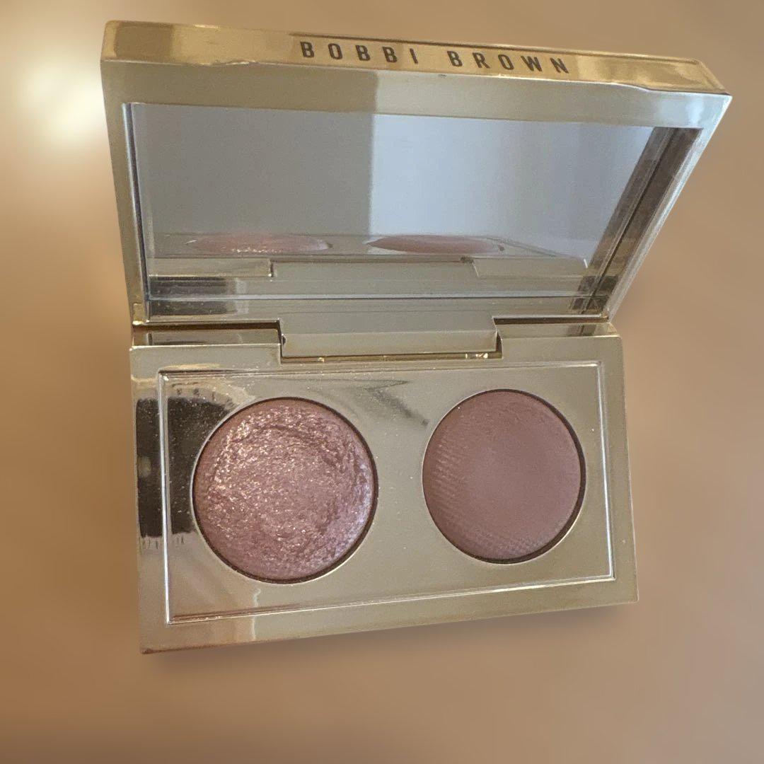 BOBBI BROWN アイシャドウデュオ ミッドナイトトースト - メルカリ
