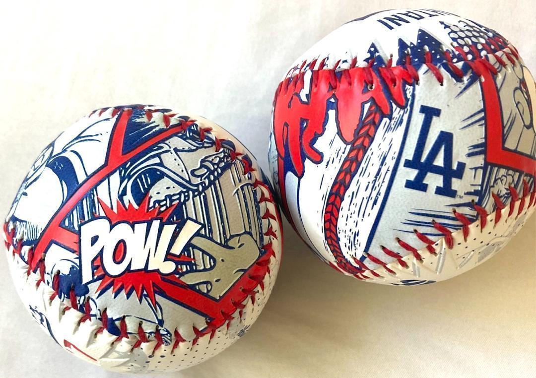 【海外限定】大谷翔平 ボール ロサンゼルス ドジャース 漫画風デザイン MLB