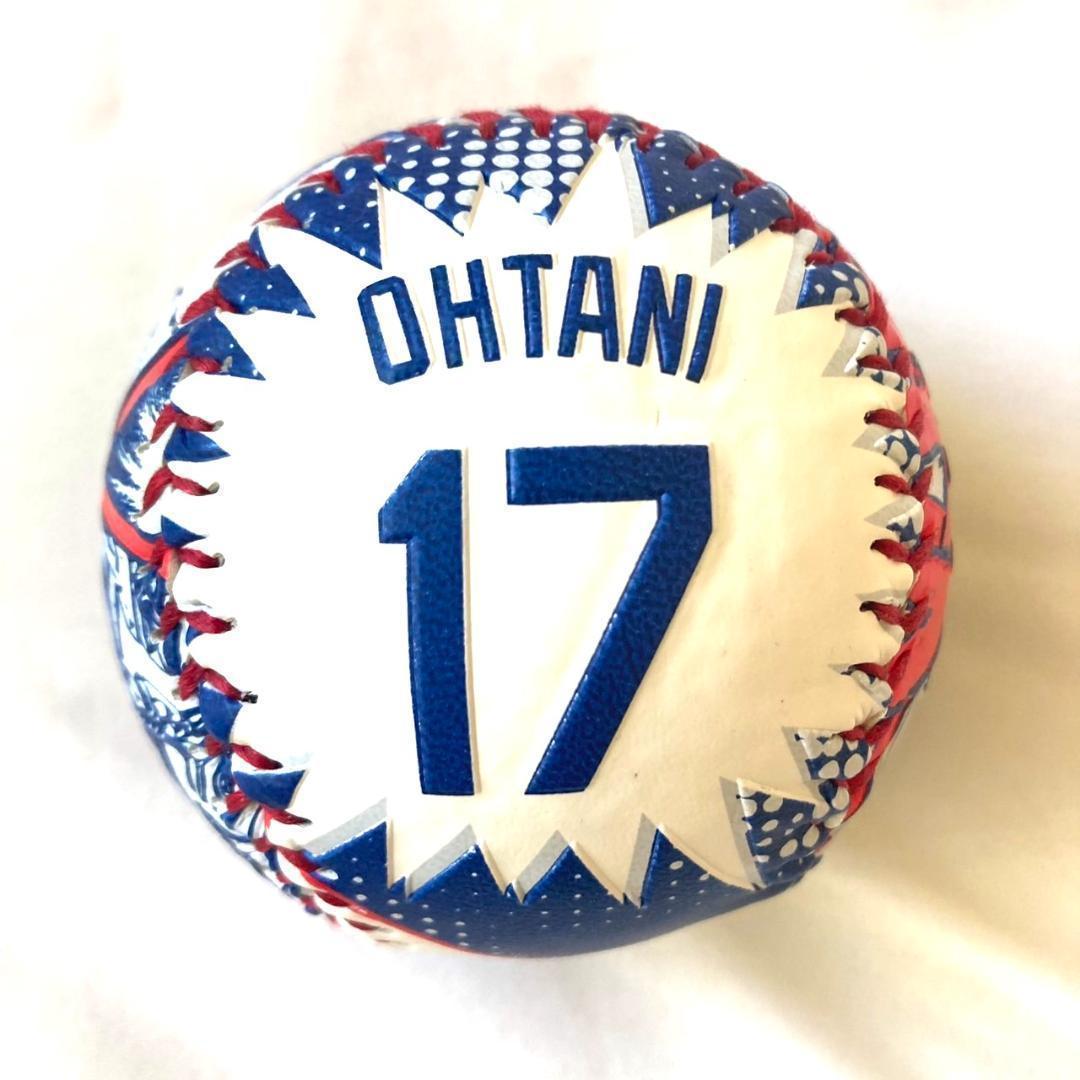 【海外限定】大谷翔平 ボール ロサンゼルス ドジャース 漫画風デザイン MLB