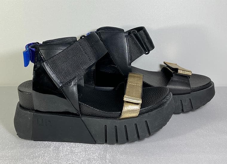 UNITED NUDE ユナイテッドヌード デルタラン ゴールド 厚底 サンダル