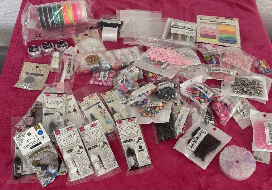 デコグッズ　ビーズ　やべぇ粉