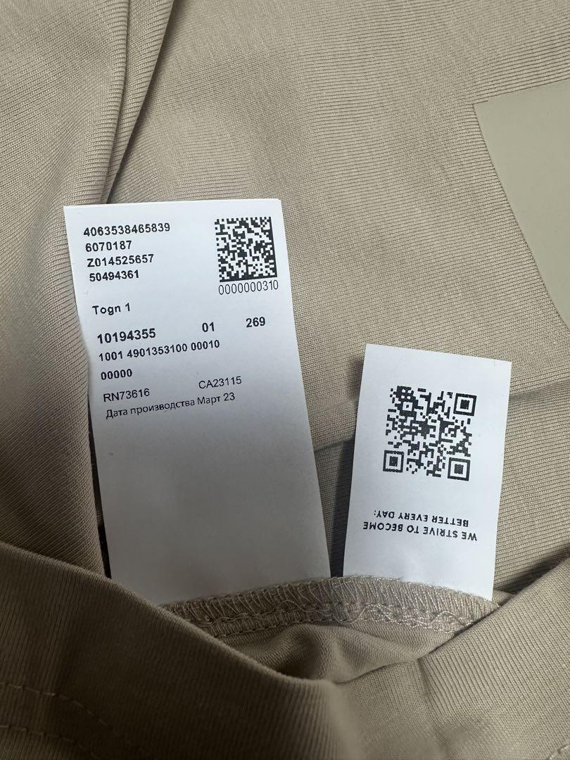 HUGO BOSS 新品未使用メンズ ロングt シャツ Size L
