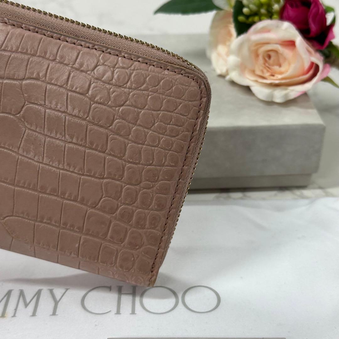 超良品‼️ ジミーチュウ　財布　長財布　ラウンドファスナー