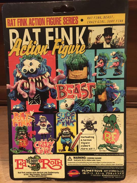 RAT アクションフィギュア 4体セット zJQkH-m47220368892 FINK 日本製国産