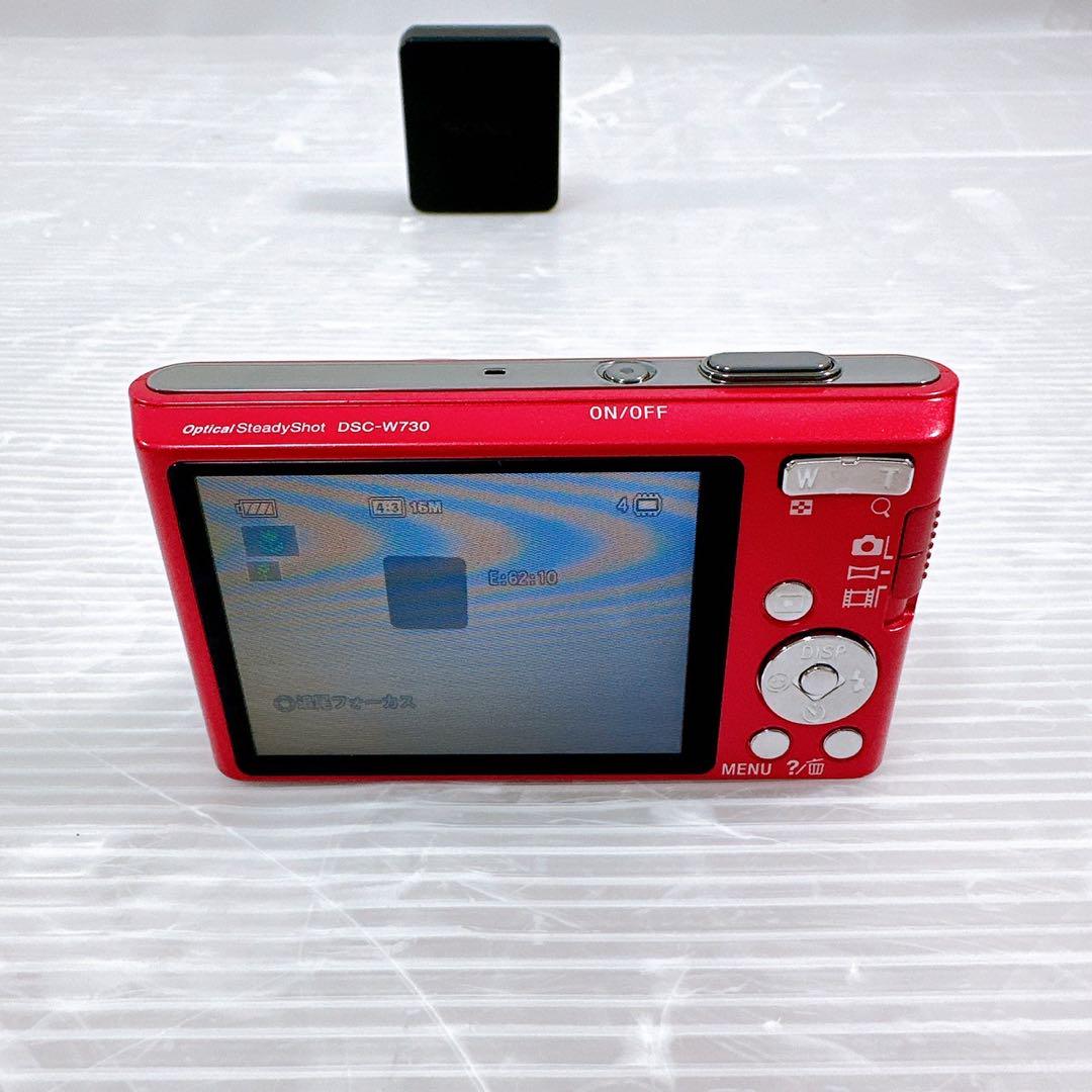 【美品】SONY ソニー CyberShot DSC-W730 コンデジ