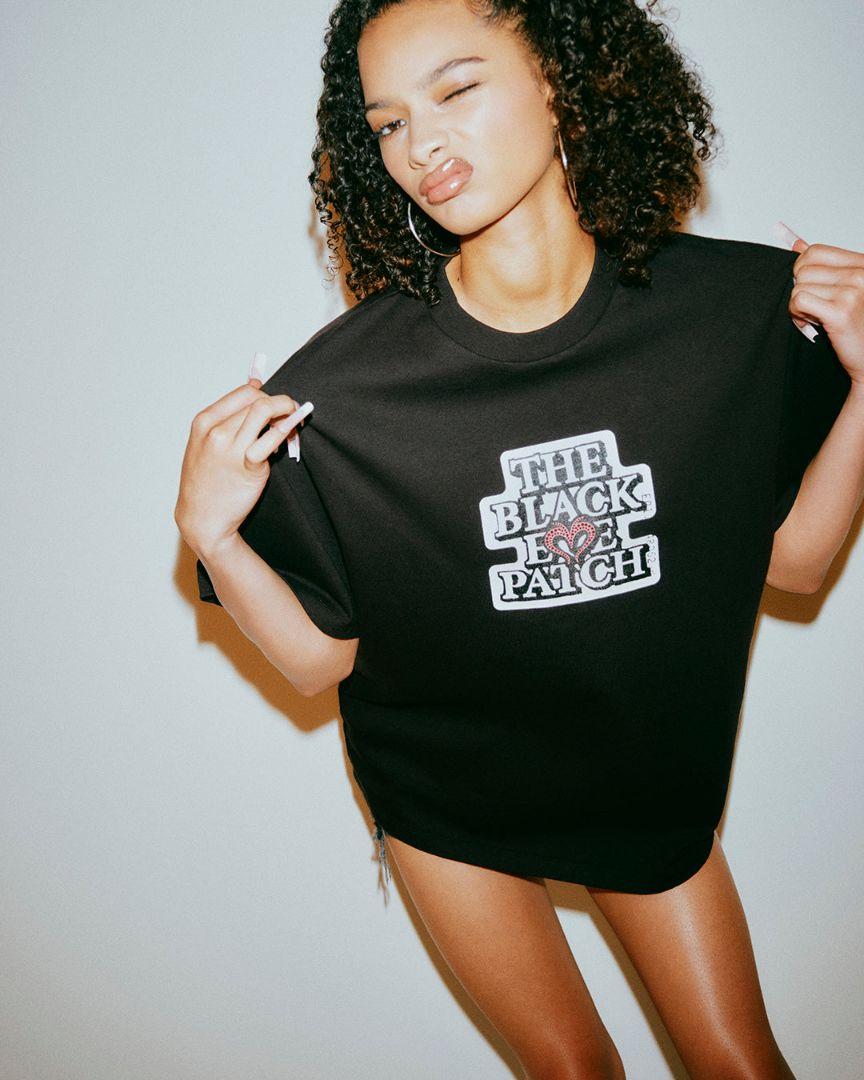BEP OG RHINESTONE TEE Black Eye Patch - メルカリ