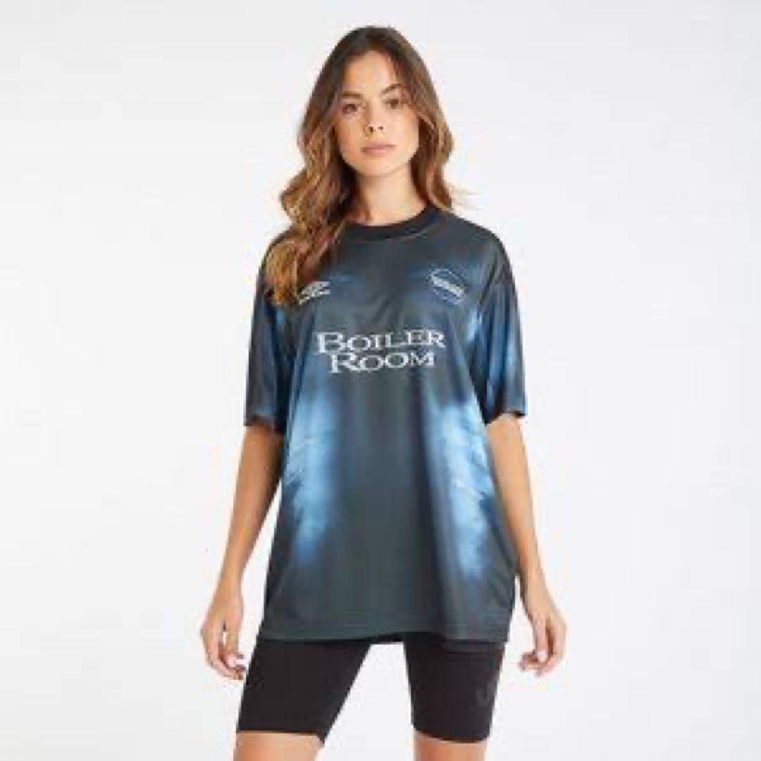 【T-ポイント5倍】 Boiler Room x Umbro Football Jersey -XL ウェア