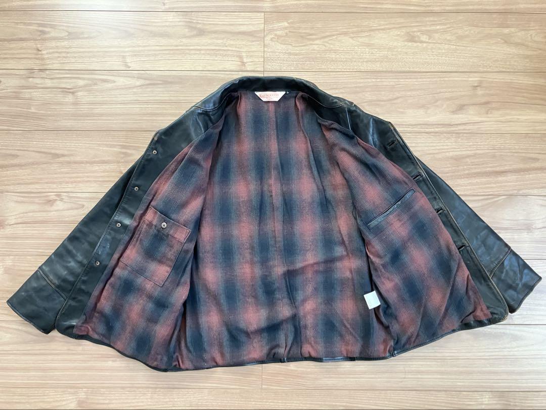 G&F 黒レザージャケット
