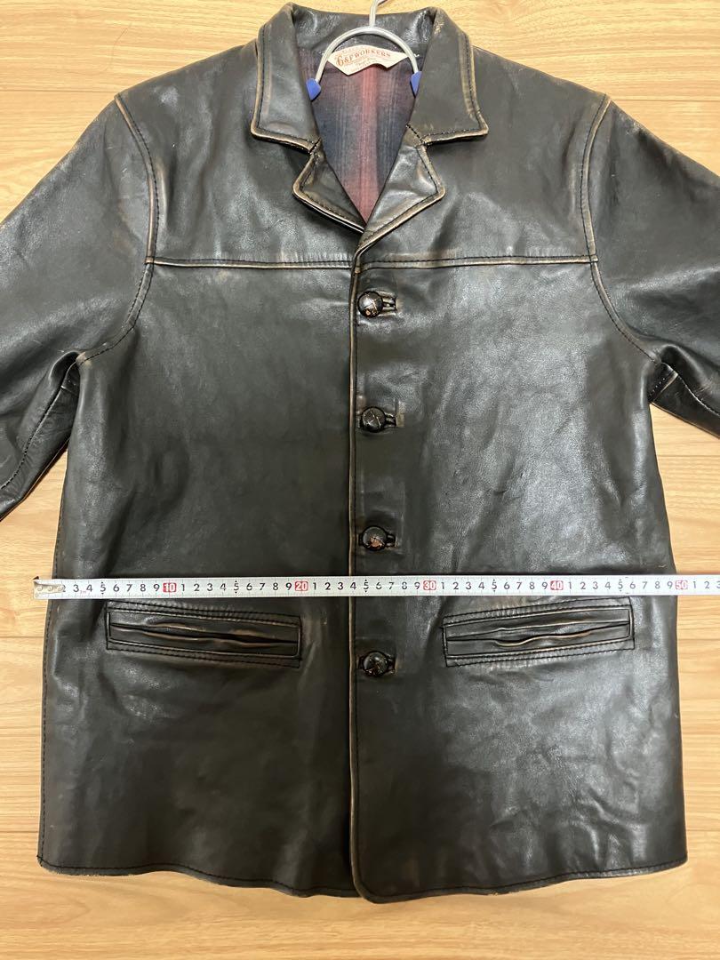 G&F 黒レザージャケット