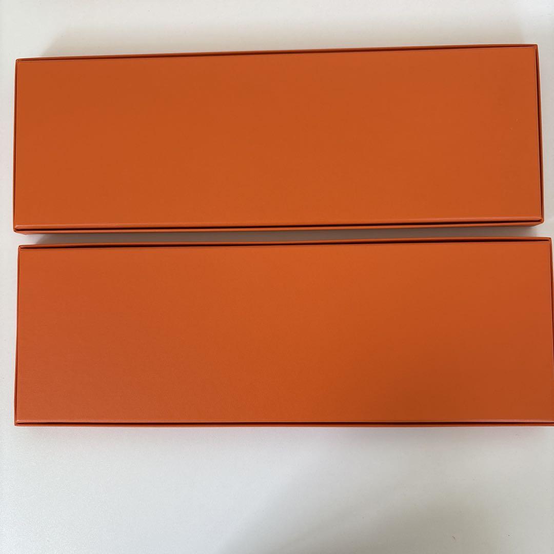 HERMES 空箱3個セット ネクタイ空箱2個 ストール空箱1個 - メルカリ