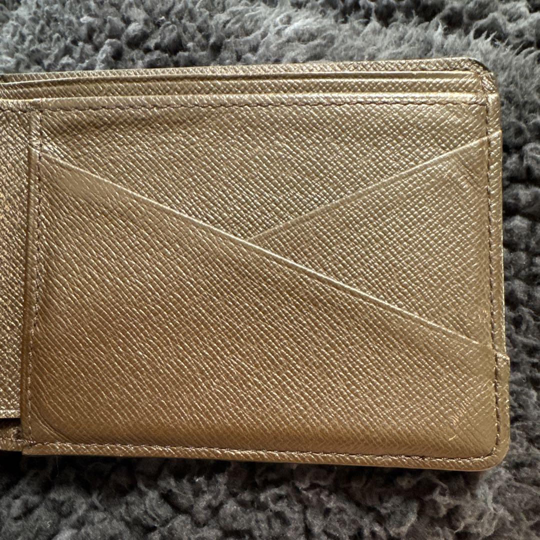値下げ【本物です！】Louis Vuitton ダミエ 二つ折り財布