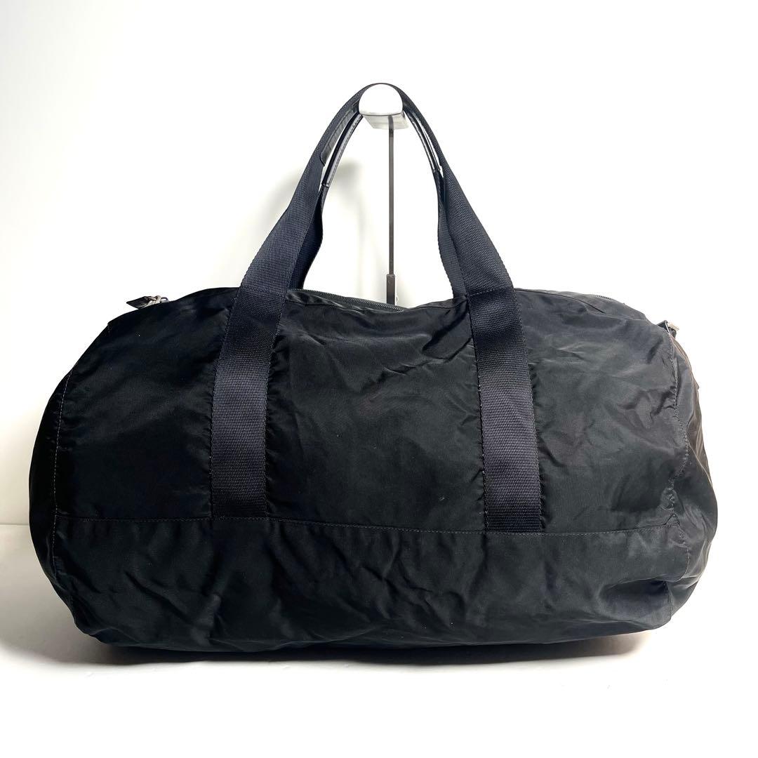 【専用】プラダ 2way ボストンバッグ 南京錠 鍵付き 黒