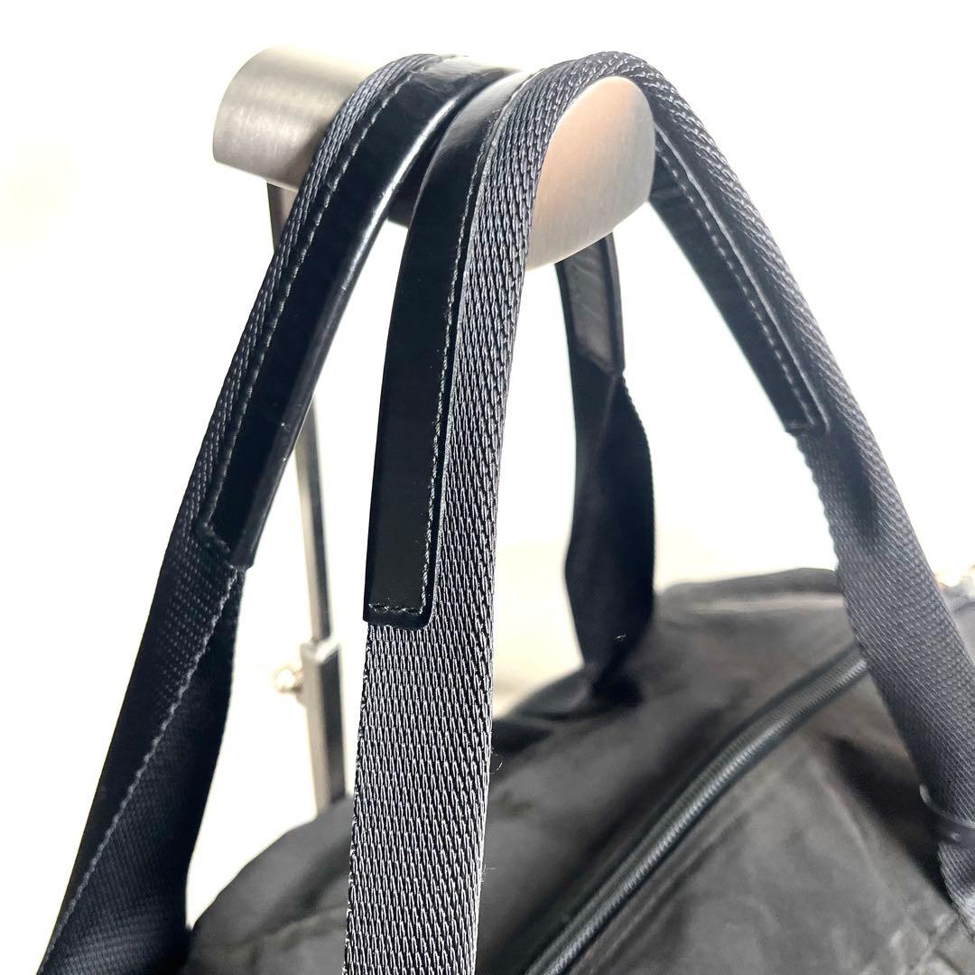 【専用】プラダ 2way ボストンバッグ 南京錠 鍵付き 黒