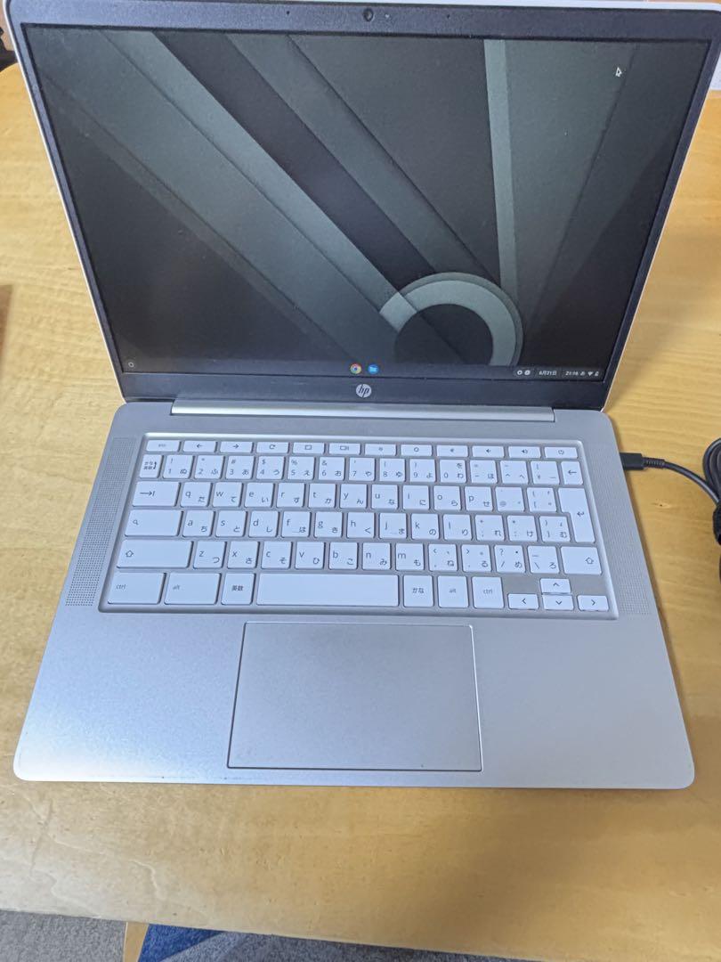 HP Chromebook 14a-nd0000AU　ホワイト　中古