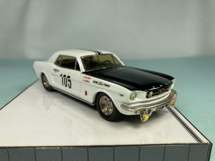 HECO １／４３　マスタング　１９６７年　モンテカルロラリー　No.１０５