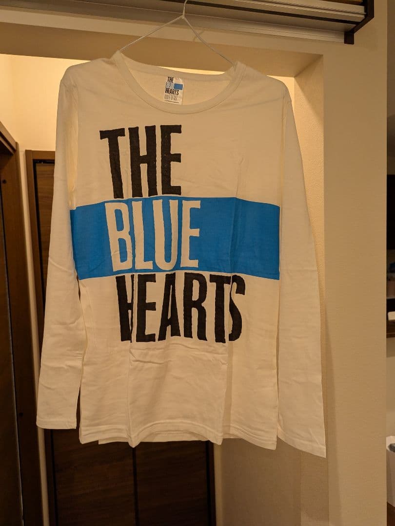 貴重品！THE BLUE HEARTS 長袖カットソー