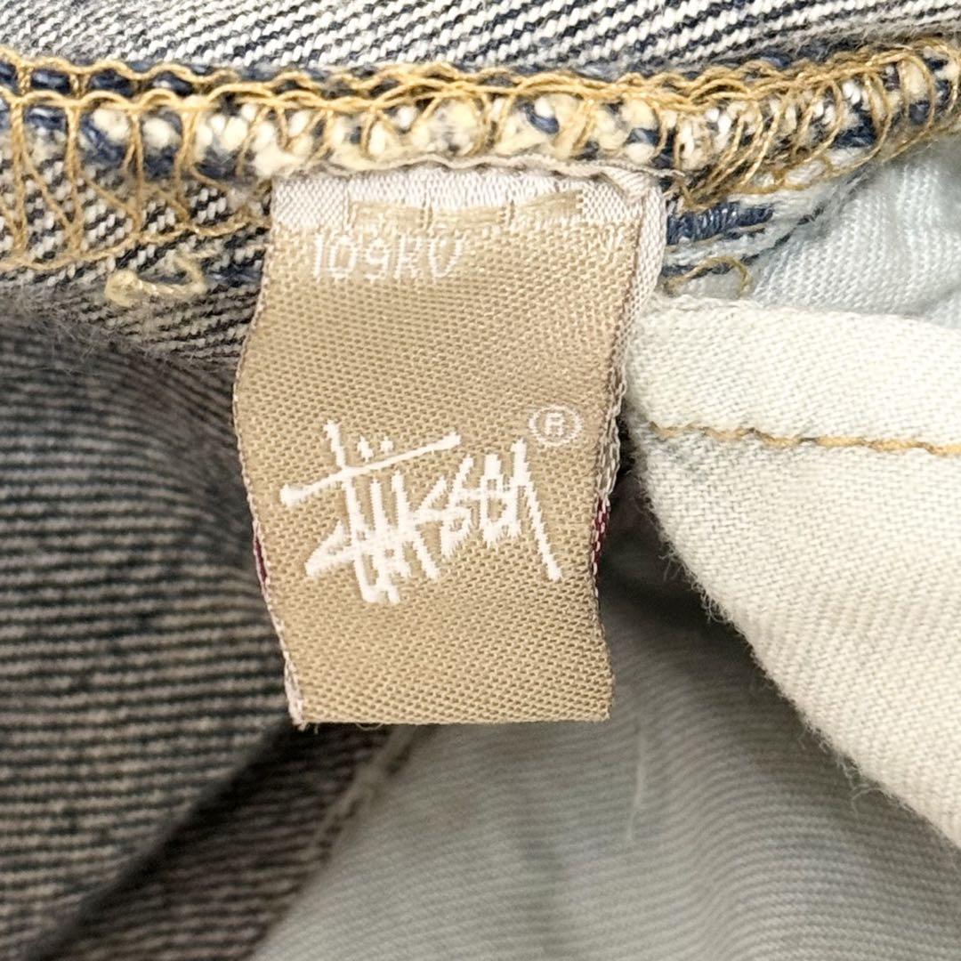 【レア】リーバイス×STUSSY 501 W30 コラボ ダメージ ペイント