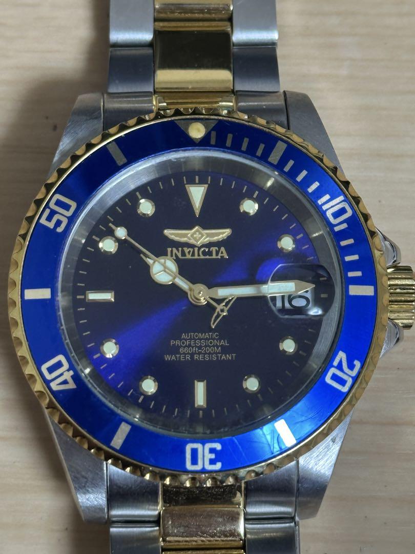 INVICTA 自動巻 腕時計 200m防水 ステンレス 8928OB