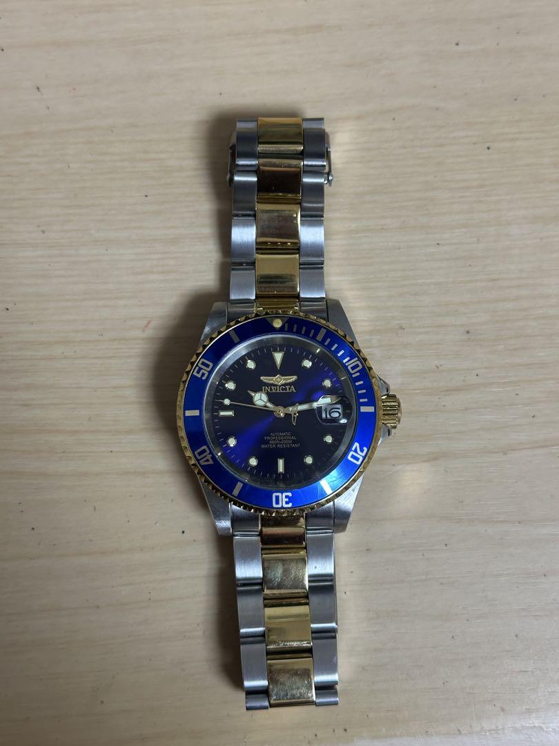 INVICTA 自動巻 腕時計 200m防水 ステンレス 8928OB