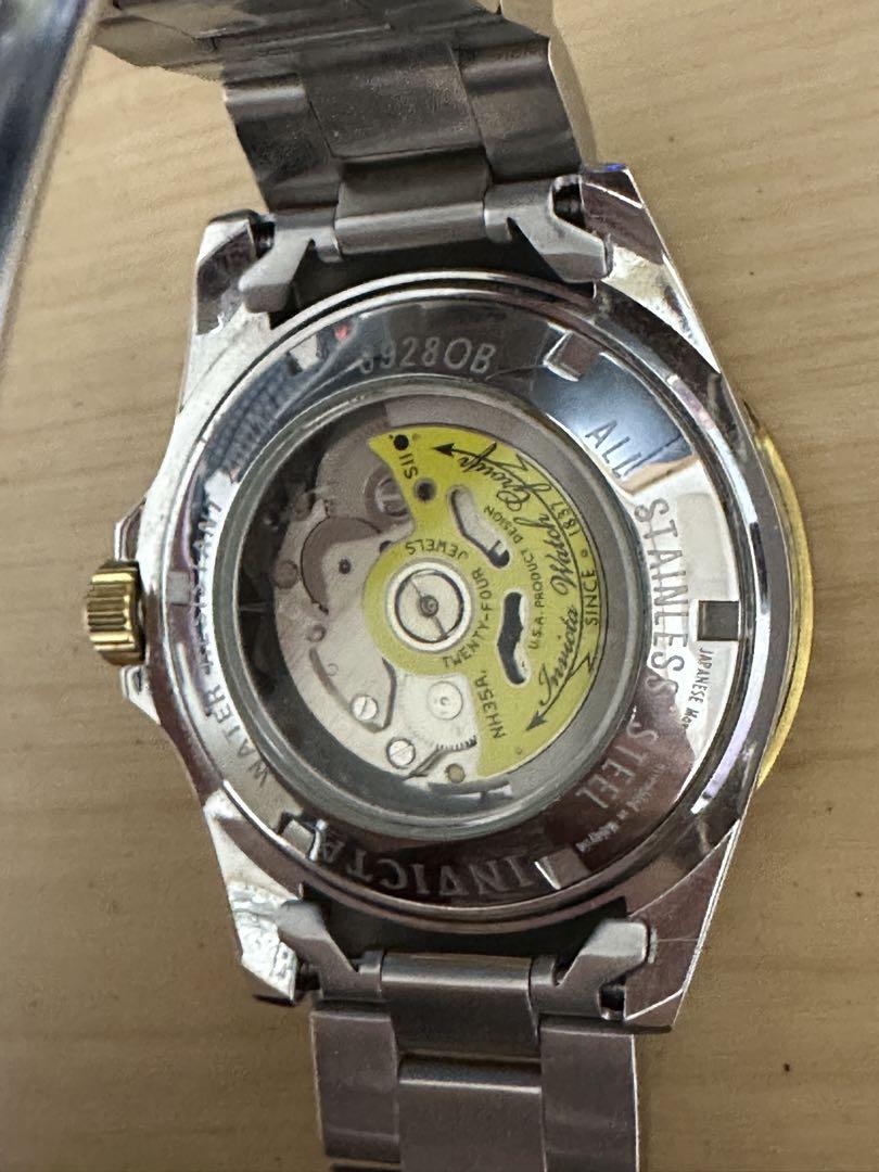 INVICTA 自動巻 腕時計 200m防水 ステンレス 8928OB