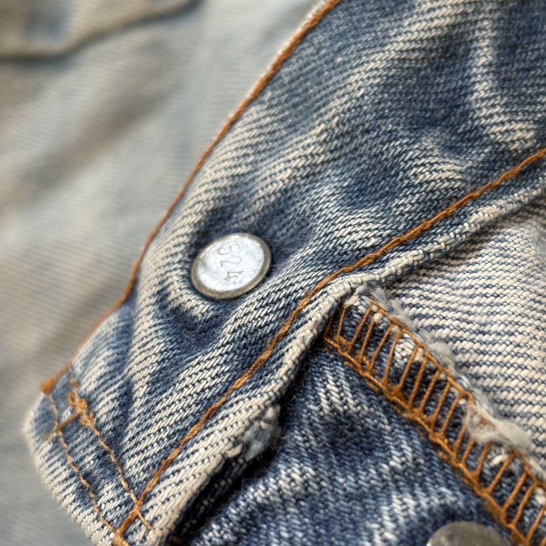 u】Levi’s 501 赤耳 刻印524 チェーンステッチ 80s 80年代 u】Levi's 501 赤耳 刻印524 チェーンステッチ 80s 80年代