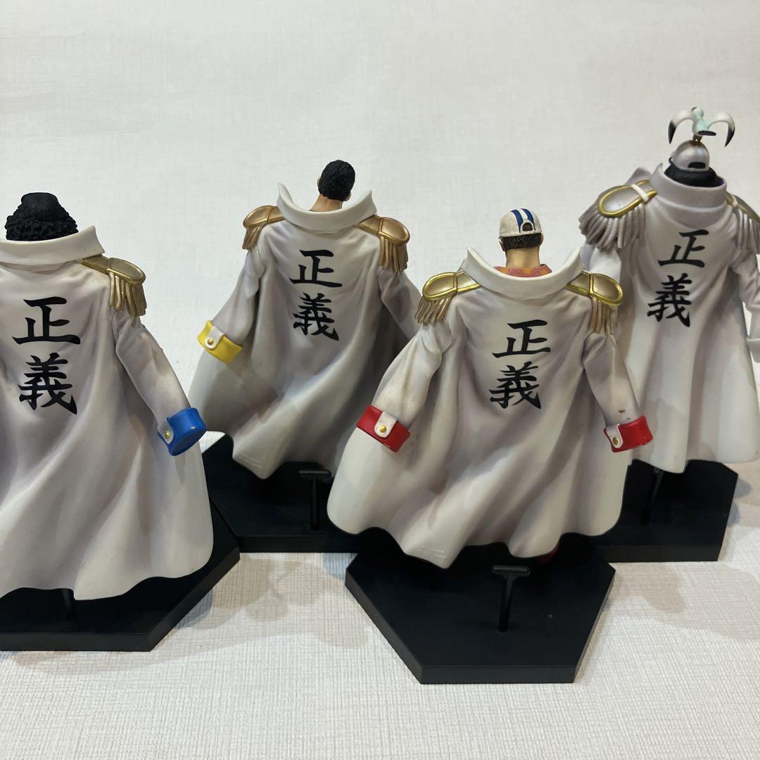 未開封 ワンピース 海軍大将 フィギュア 4体 - メルカリ