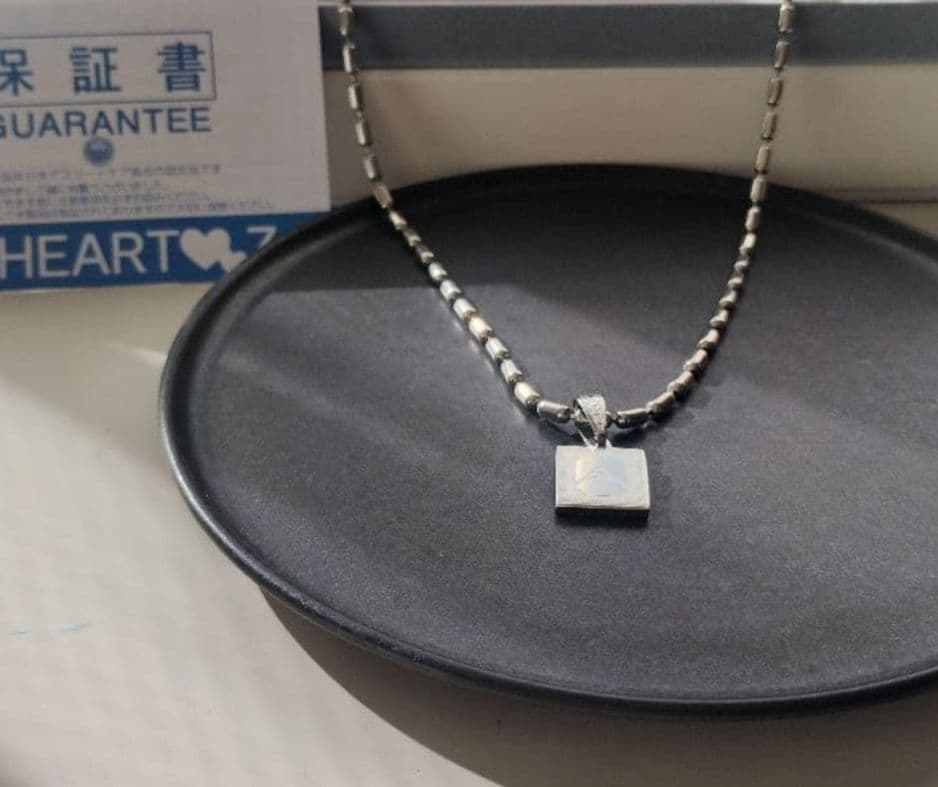 HEART7 メタリックネックレス 55センチ目立った傷や汚れなし