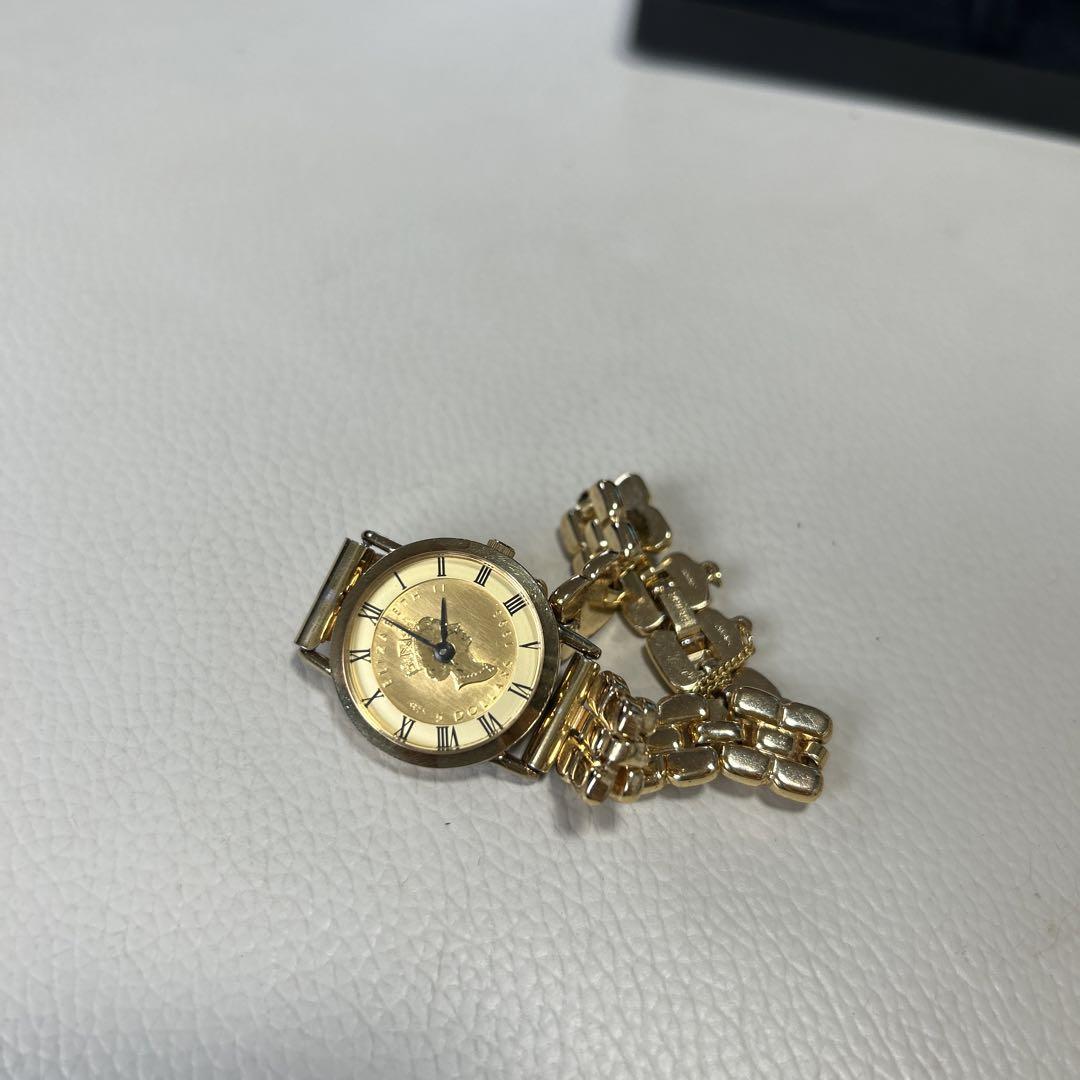 金貨時計3本　稼働中