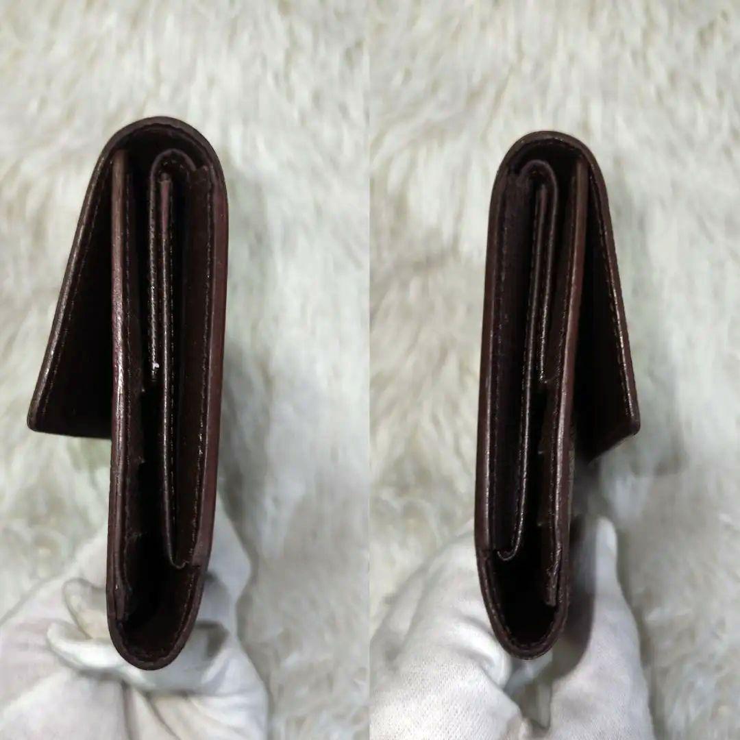 美品　ルイヴィトン ダミエ エベヌ ポルトトレゾール インターナショナル 長財布