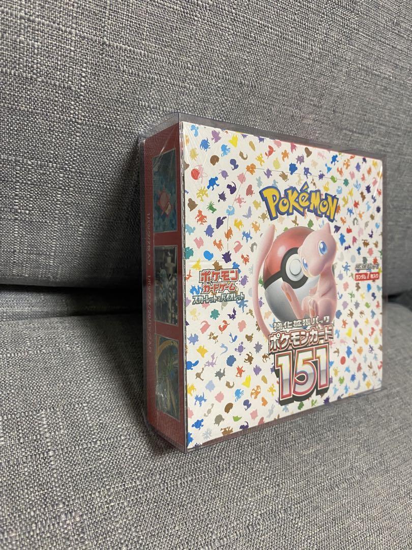 ポケモンカード ポケモンカード151 シュリンク付き 未開封BOX＋ケース付き